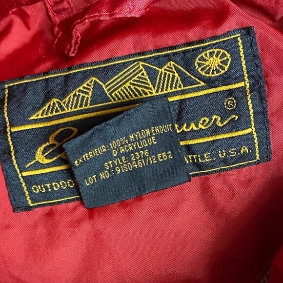 Vintage Eddie Bauer Red Windbreaker XL - Picture 6 of 12